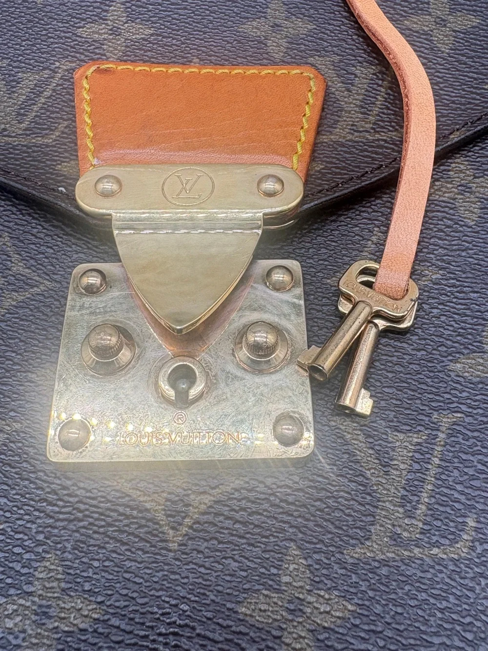 Louis Vuitton Serviette Conseiller Monogram Briefcase Document Case Vintage
